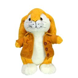 Ultra Kids Yellow & Off-White Jacket Rabbit Soft Toy-22