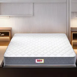 USHA SHRIRAM Grey Quilted Orthopedic QueenMattress-image-99