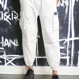 Bene Kleed Men Relaxed Mid Rise Pure Cotton Cargo Jogger-image-41
