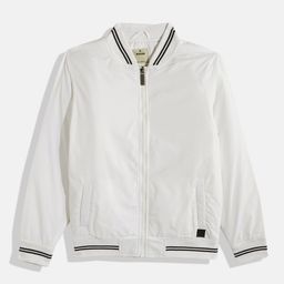 WROGN YOUTH Boys White Solid Bomber Jacket-image-51