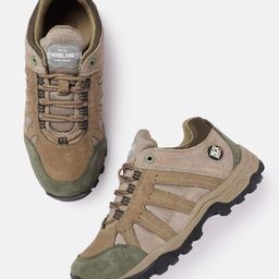 Woodland Men Nubuck Leather Sneakers-picture-55