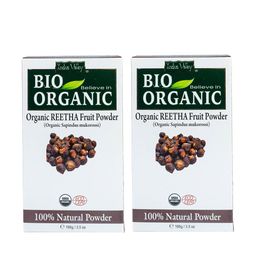 Indus Valley Pack of 2 Bio Organic Reetha Powder-10