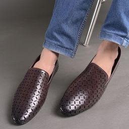 House of Pataudi Men Casual Slip On Mojaris-picture-48