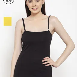 Friskers Women Pack Of 3 Solid Camisoles E-01-02-06-S-image-86