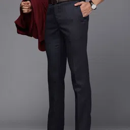 Raymond Men Slim Fit Trousers-picture-20