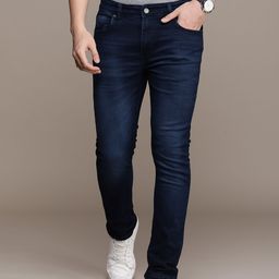 French Connection Men Slim Fit Mid-Rise Light Fade Stretchable Jeans-image-84