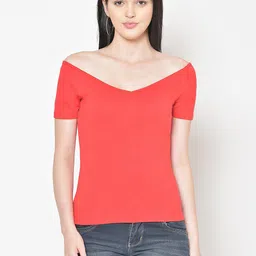 BAESD Off-Shoulder Cotton Bardot Top-image-71