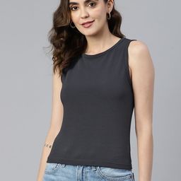 Popnetic Solid Crop Top-image-92