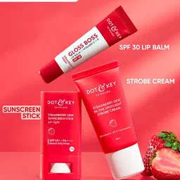DOT & KEY On-the-Go Strawberry Dew SPF 50 Sunscreen Stick - 20gm image 3