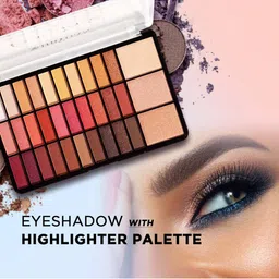 SHRYOAN Eyeshadow, Highlighter & Compact Palette Matte - Multicolor image 4