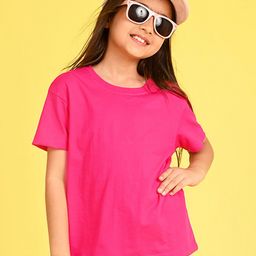 NUSYL Girls Drop-Shoulder Oversized T-shirt-picture-42