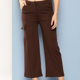 Aarika Smart Flared Cargos-picture-19