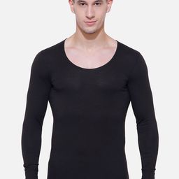 Ayaki Men Black Solid Thermal Top-image-100