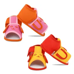 Smartots Kids Pack of 2 Colourblokced Booties-41