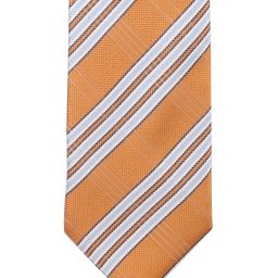 PELUCHE Mustard Yellow Striped Broad Tie-image-5