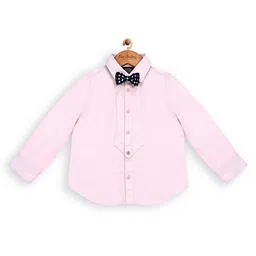 One Friday Boys Classic Spread Collar Long Sleeves Cotton Casual Shirt-image-48