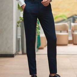 ARISTOBRAT Men Tapered Fit Trousers-image-34