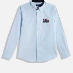 Nautica Boys Solid Casual Shirt-picture-18