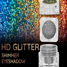 Veoni BELLE HD Glitter Shimmer Eyeshadow - Silver-56