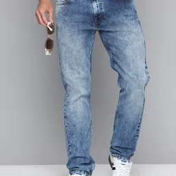 Levis Men Regular Fit Heavy Fade Stretchable Jeans-image-20