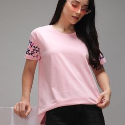 DILLINGER Round Neck Pure Cotton Boxy T-shirt-image-62