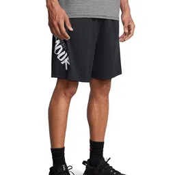 UNDER ARMOUR Men Loose Fit Typography Printed Low-Rise Training or Gym Sports Shorts-image-64