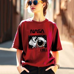AUSK Women Graphic Printed Round Neck T-shirt-picture-8