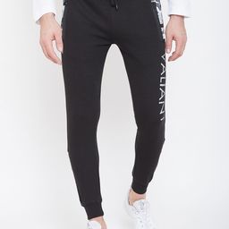 Duke Men Black & Grey Printed Joggers-picture-18