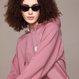 Roadster The Lifestyle Co. Typography Printed Detail Hooded Sweatshirt-image-79