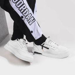 TRYME Men Striped High-Top Sneakers-44