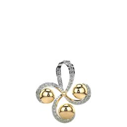 VALANOVA Women 925 Sterling Silver Diamond Pendant-image-78