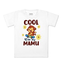 Arvesa Kids Printed Applique T-shirt-41