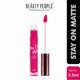 Beauty People Stay On Matte Liquid Lipstick - 3.5 ml - Fun 05-image-50