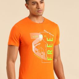 Being Human Typography Printed Pure Cotton T-shirt-image-74