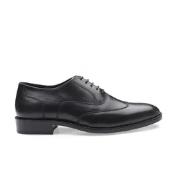 LEGWORK Men Textured Formal Oxfords-image-26