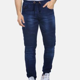 Campus Sutra Men Blue Slim Fit Mid-Rise Clean Look Jeans-image-83