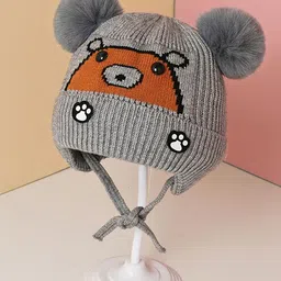 SYGA Unisex Kids Knitted Winter Hat Beanie-image-82