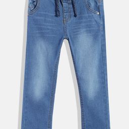 mothercare Boys Blue Heavy Fade Stretchable Jeans-image-35