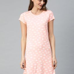 Van Heusen Women Printed Nightdress-image-99