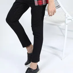HIGHLANDER Men Tapered Fit Stretchable Jeans-image-77