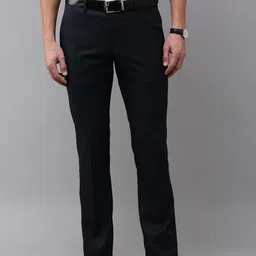 Arrow Men Checked Tailored Trousers-picture-34