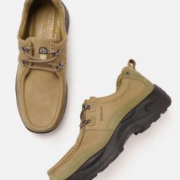 Woodland Men Nubuck Leather Sneakers-picture-18