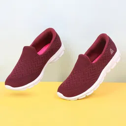Aqualite Women Mesh Slip-On Sneakers-image-19
