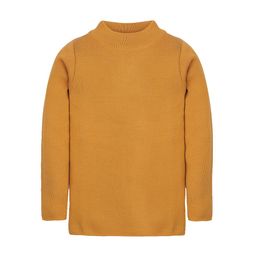 RVK Kids Mustard Yellow Solid Pullover Sweater-image-30
