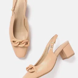 Allen Solly Women Chain Detail Mules-image-61