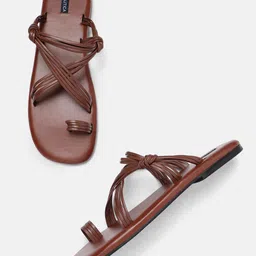 Nautica Women One Toe Flats-image-8