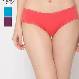 Candyskin Women Pack Of 3 Assorted Sustainable Basic Briefs CSPL-04-picture-6