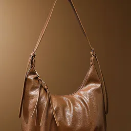 French Connection Textured Half Moon Hobo Bag-20
