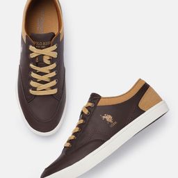 U.S. Polo Assn. Men Colourblocked Sneakers-12