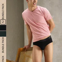 DaMENSCH Mens Pack of 2 Premium Cotton Briefs-51